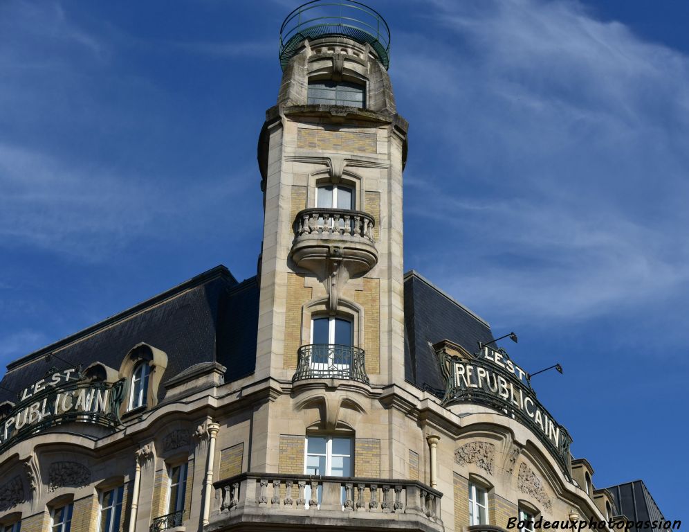Sa date de construction tardive dans l’histoire de l’École de Nancy en fait un des derniers bâtiments de style Art Nouveau édifiés dans la ville.