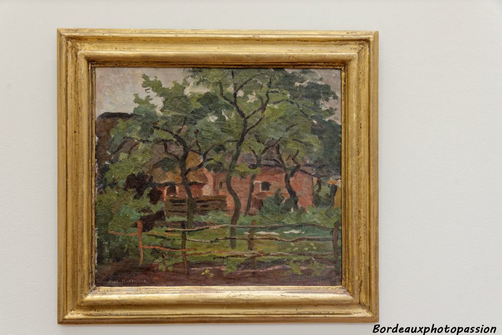 Arbres 1898-1902 Pietr Mondrian, huile sur toile.