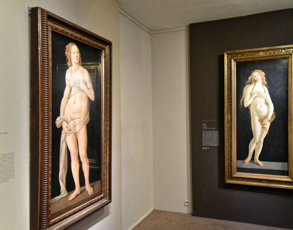 Voici des Vénus qui ne sont pas celles de la "Naissance de Vénus" restée à la galerie des Offices à Florence avec les œuvres majeures de Botticelli.