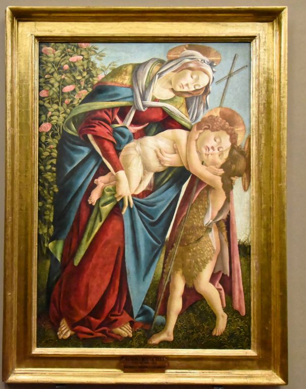Peut-être qu'après la mort de Botticelli, ses élèves ont continué son œuvre en puisant dans le riche répertoire du maître.