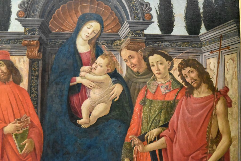 On sait que ce tableau de Botticelli a été peint aussi par son assistant Ardinghelli.