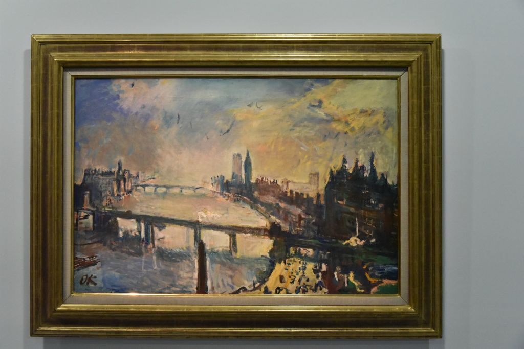Londres, petit paysage de la Tamise (1926) Le peintre réalise plusieurs paysages de la capitale. Celle-ci est réalisée depuis le 8e étage de l'hôtel Savoy où Claude Monet avait peint quelques décennies plus tôt.