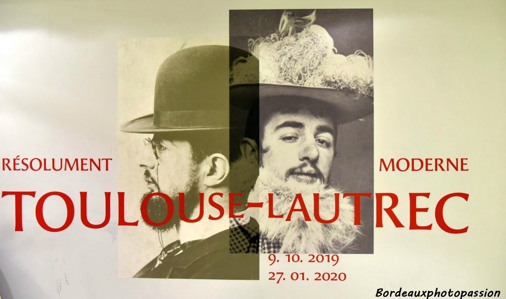 225 œuvres sont exposées au Grand Palais à Paris pour essayer d'élargir les clichés sur Toulouse-Lautrec... qui n'est pas q'un peintre de Montmartre !