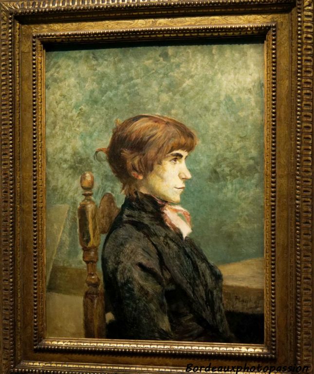 Portrait de Jeanne Wenz 1886.
