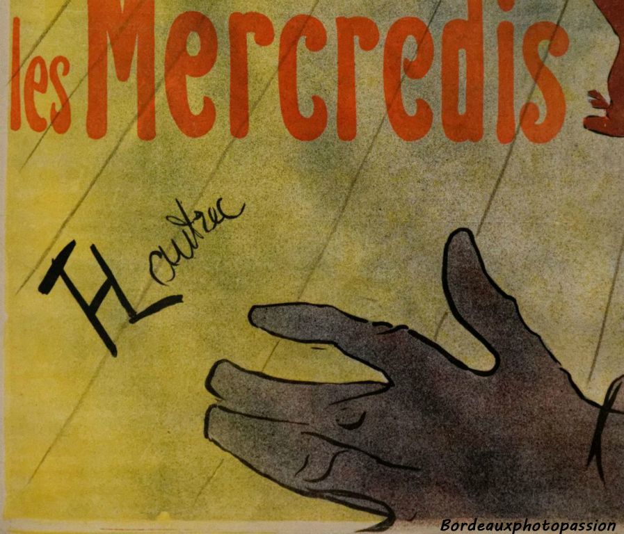 Henri de Toulouse-Lautrec HTL, c'est par ces trois lettres reliées entre elles que l'artiste signait ses œuvres.