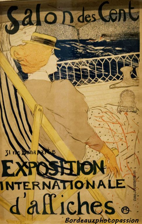 Salon des Cents, 31 rue Bonaparte Exposition internationale d'affiches. 1896