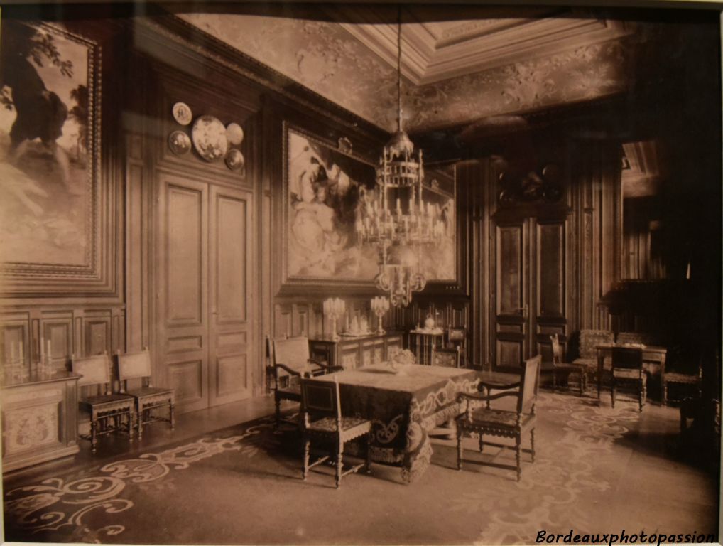 Salon de la première villa Wagner Vienne 1886 Otto wagner 