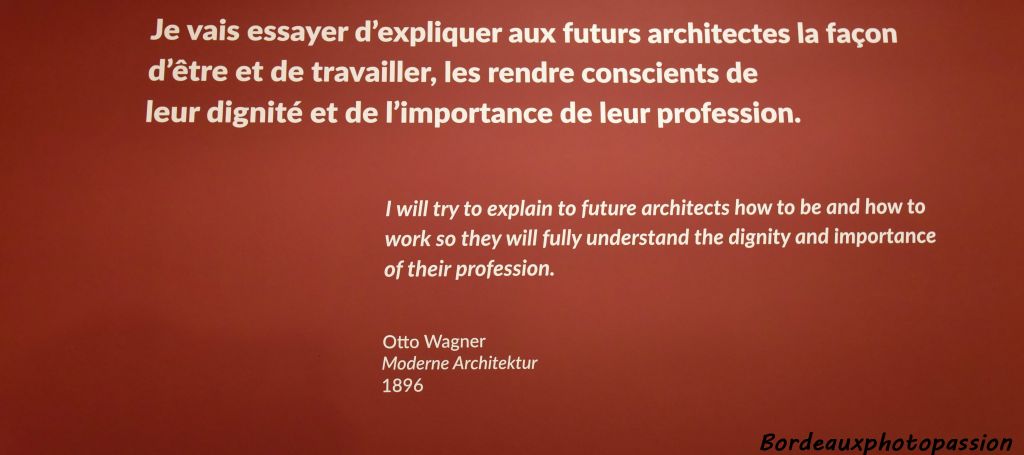 Tout au long de sa vie, Otto Wagner reçut plusieurs prix et titres. Il était architecte, conseiller à la cour impériale et  professeur à l'académie des beaux-arts de Vienne.