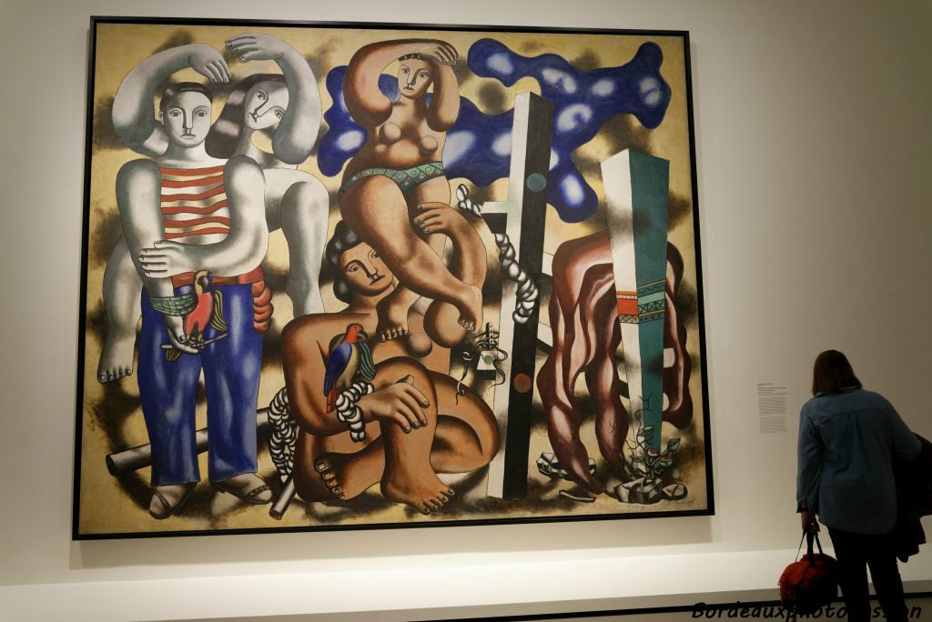 Fernand Léger Composition aux deux perroquets 1935-1939 Huile sur toile