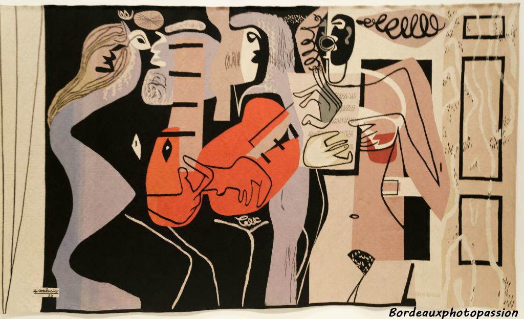 Les Musiciennes (2e version) 1953 Le Corbusier 