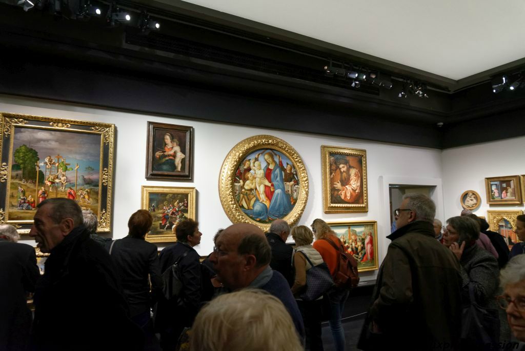 La plupart des œuvres présentées ici n'ont jamais été vues en public. Il faut y ajouter des chefs d'œuvres de la collection Jacquemart-André dont le musée est l'hôte de cette exposition.