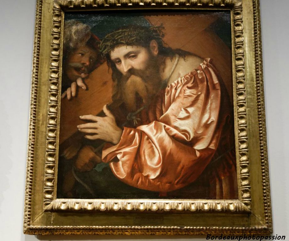 Girolamo di Romano, dit Romanino, Le Christ portant sa croix vers 1542-1543