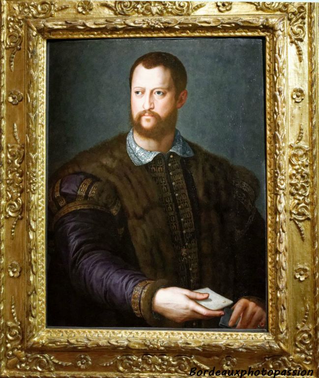 Agnello di Cosimo, dit Bronzino, Cosme 1er de Médicis  vers 1560