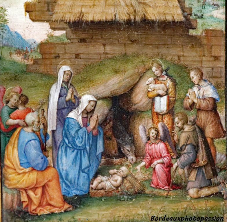 La Nativité, détail