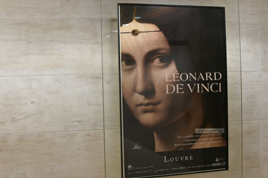L'exposition  Léonard de Vinci s'est déroulée au Louvre à l'occasion du 5e centenaire de l'anniversaire  de sa mort en France.